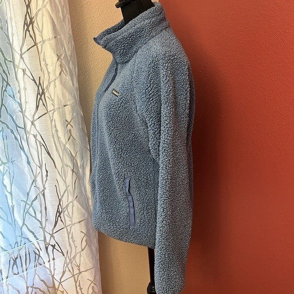 Columbia Sherpa Fleece Teddy Bear Zip Up Jacket - Picture 5 of 9